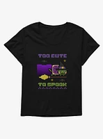 Nyan Cat Too Cute To Spook Girls T-Shirt Plus