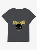 Chococat Famous Metal Font Girls T-Shirt Plus