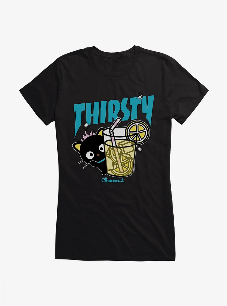 Chococat Thirsty Lemonade Girls T-Shirt