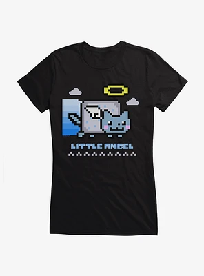 Nyan Cat Little Angel Girls T-Shirt