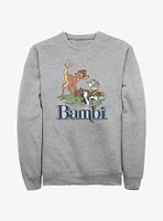 Disney Bambi Forest Friends Logo Sweatshirt