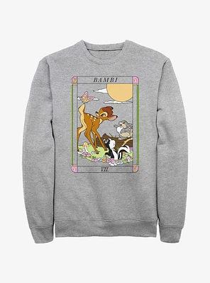 Disney Bambi and Friends Flower & Thumper Card Sweatshirt