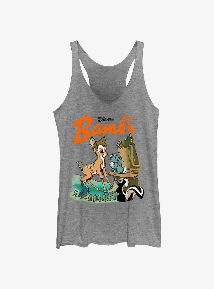 Disney Bambi Vintage Forest Friends Girls Tank