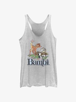 Disney Bambi Forest Friends Logo Girls Tank