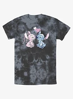 Disney Lilo & Stitch Angel Loves Tie-Dye T-Shirt