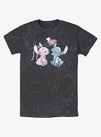 Disney Lilo & Stitch Angel Loves Mineral Wash T-Shirt