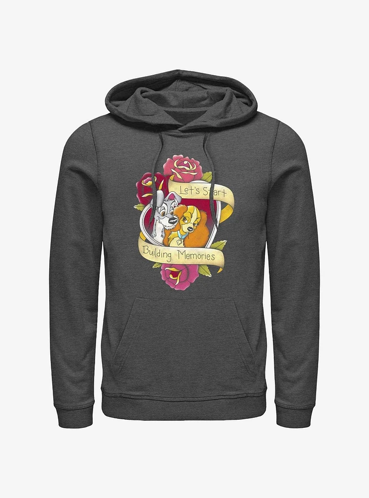 Disney Lady and the Tramp Build Memories Hoodie