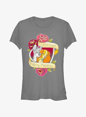 Disney Lady and the Tramp Build Memories Girls T-Shirt