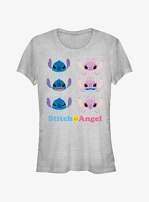 Disney Lilo & Stitch Angel Faces Girls T-Shirt