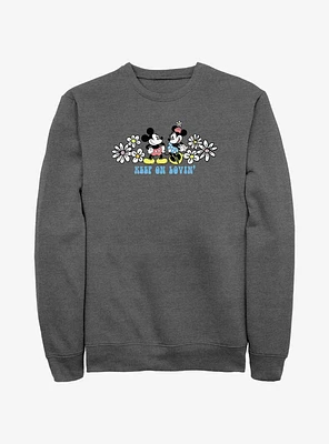 Disney Mickey Mouse & Minnie Keep On Lovin' Sweatshirt
