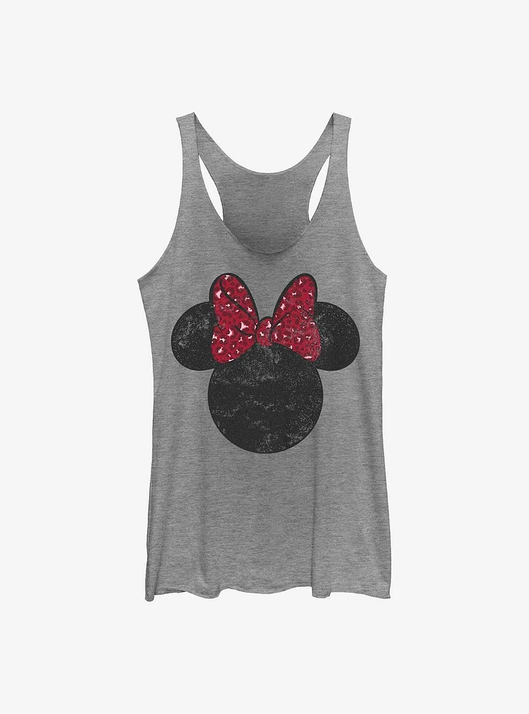 Disney Minnie Mouse Leopard Bow Girls Tank