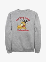 Disney Pluto Love My Dog Sweatshirt