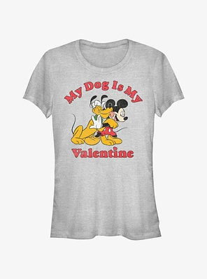 Disney Pluto Love My Dog Girls T-Shirt