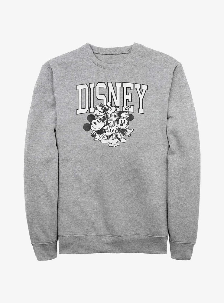 Disney Mickey Mouse Vintage Group Sweatshirt