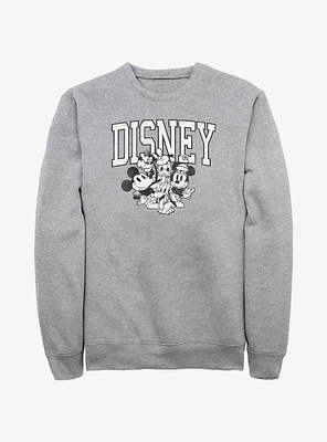Disney Mickey Mouse Vintage Group Sweatshirt