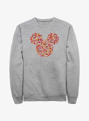 Disney Mickey Mouse Flowers Sweatshirt