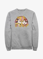 Disney Mickey Mouse & Minnie Spring Bloom Sweatshirt