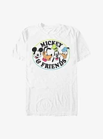 Disney Mickey Mouse & Friends Heads Up T-Shirt