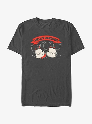 Disney Mickey Mouse & Minnie Hello Darling T-Shirt