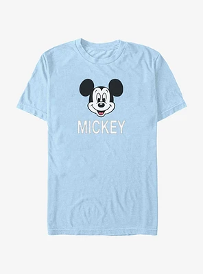 Disney Mickey Mouse Face Name T-Shirt