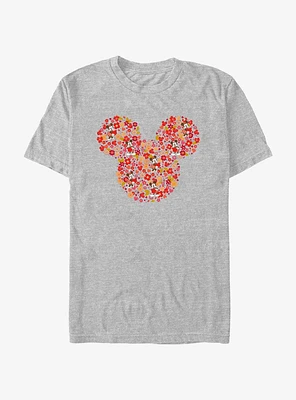 Disney Mickey Mouse Flowers T-Shirt