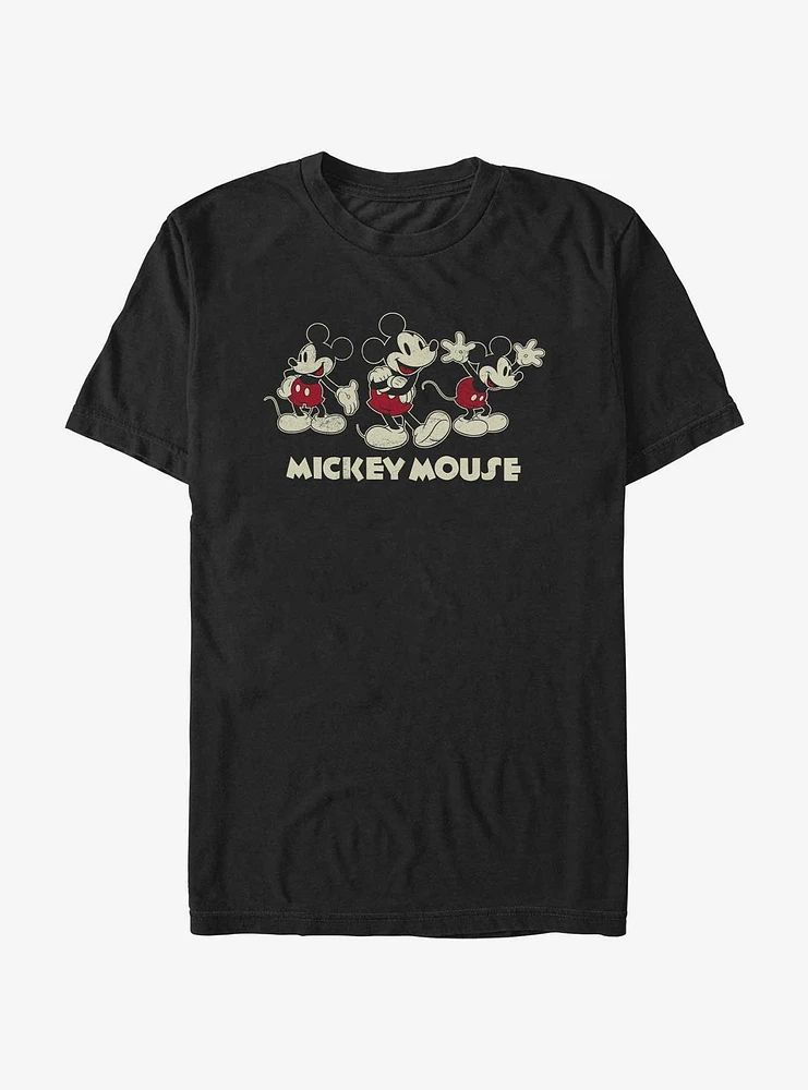 Disney Mickey Mouse Triple Mice T-Shirt