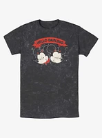 Disney Mickey Mouse & Minnie Hello Darling Mineral Wash T-Shirt