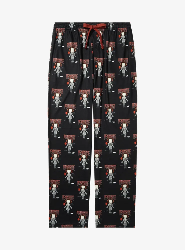 It Pennywise Allover Print Plus Sleep Pants - BoxLunch Exclusive