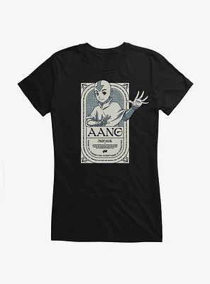 Avatar: The Last Airbender Aang All Connected Girls T-Shirt
