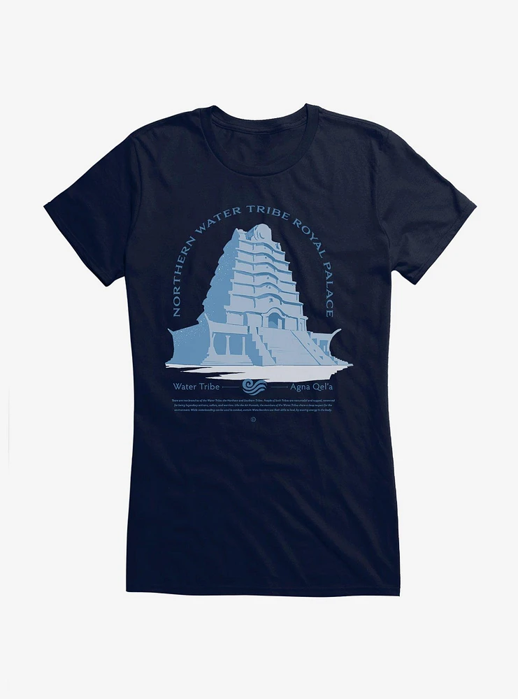 Avatar: The Last Airbender Northern Water Tribe Royal Palace Girls T-Shirt