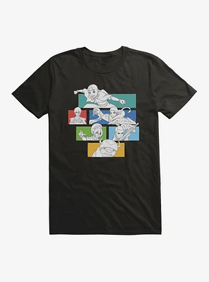 Avatar: The Last Airbender Characters Colorblock T-Shirt