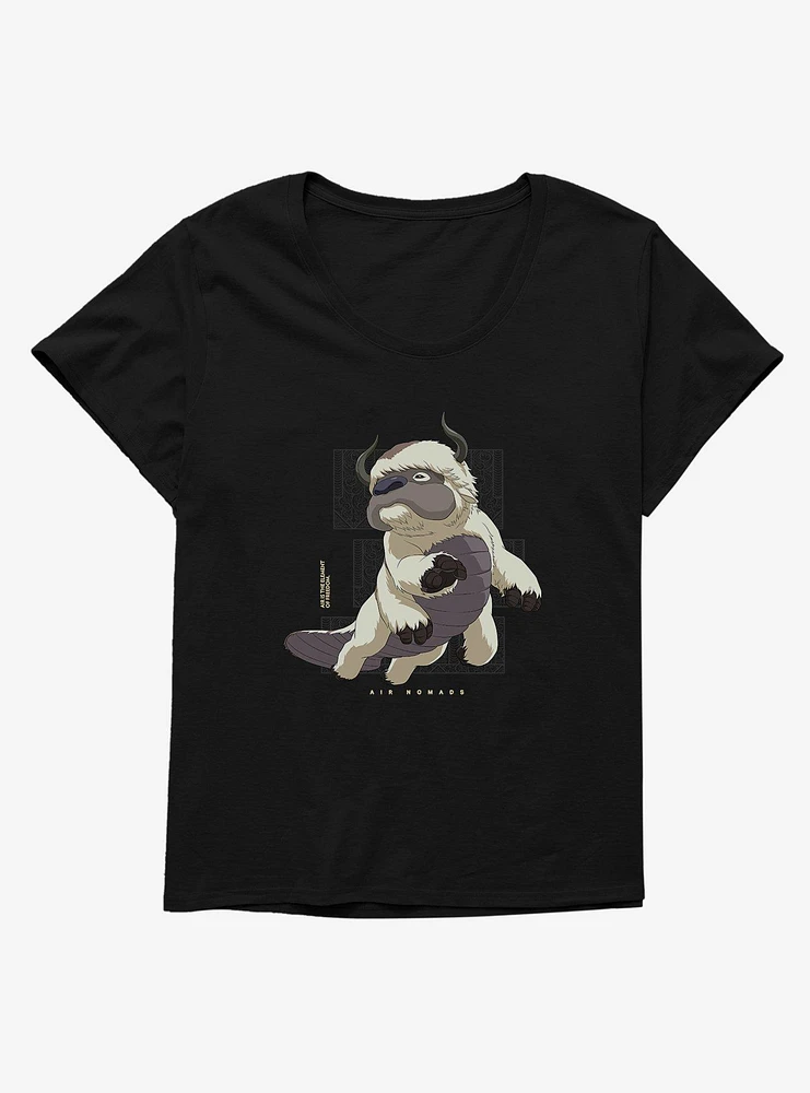 Avatar: The Last Airbender Air Nomads Appa Girls T-Shirt Plus