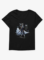 Avatar: The Last Airbender Sokka Armor Boomerang Girls T-Shirt Plus