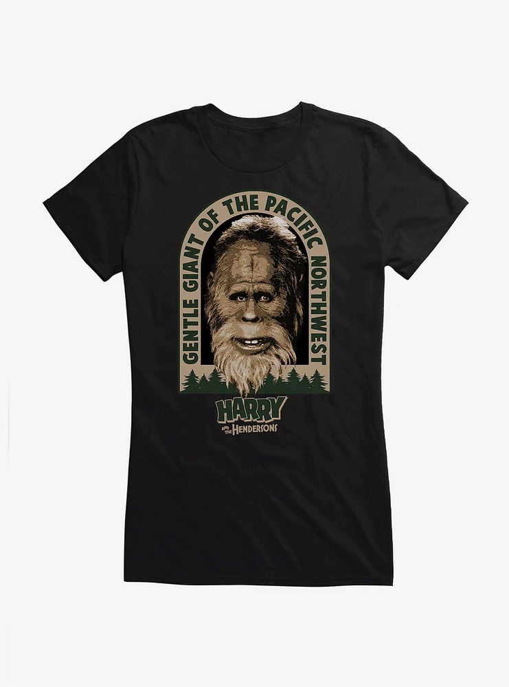 Harry And The Hendersons Gentle Giant Of PNW Girls T-Shirt