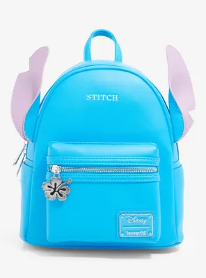 Loungefly Disney Lilo & Stitch Minimalist Stitch Figural Mini Backpack - BoxLunch Exclusive