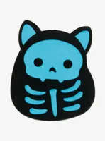 Squishmallows Stump the Skeleton Cat Glow-in-the-Dark Enamel Pin - BoxLunch Exclusive