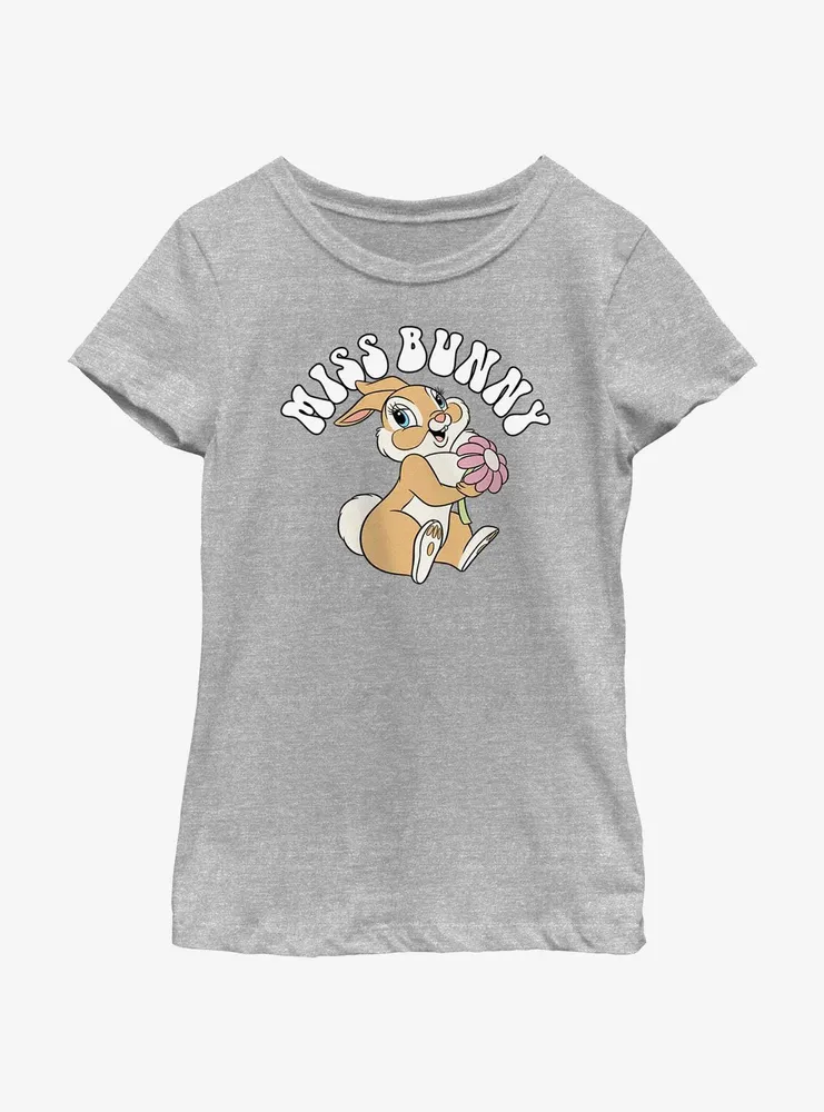 Disney Bambi Miss Bunny Retro Youth Girls T-Shirt