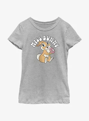 Disney Bambi Miss Bunny Retro Youth Girls T-Shirt