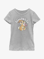 Disney Bambi Miss Bunny Retro Youth Girls T-Shirt