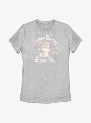 Disney Bambi Some Bunny Loves You Womens T-Shirt