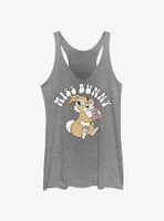 Disney Bambi Miss Bunny Retro Womens Tank Top