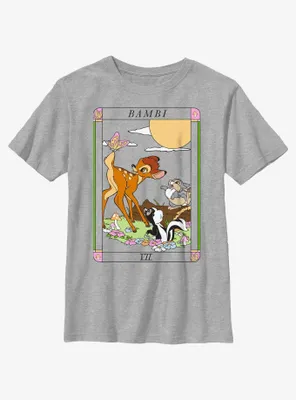 Disney Bambi and Friends Flower & Thumper Card Youth T-Shirt