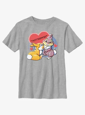 Disney Bambi Thumper Loves Miss Bunny Twitterpated Youth T-Shirt