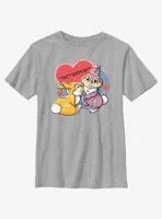 Disney Bambi Thumper Loves Miss Bunny Twitterpated Youth T-Shirt