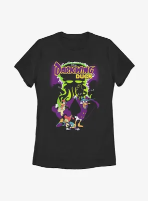 Disney Darkwing Duck Lurking Danger Womens T-Shirt