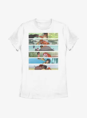Disney The Jungle Book Moments With Friends Womens T-Shirt
