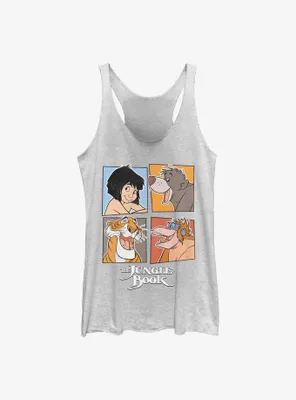Disney the Jungle Book Faces of Womens Tank Top