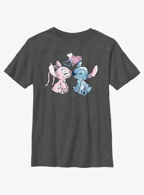 Disney Lilo & Stitch Angel Loves Youth T-Shirt