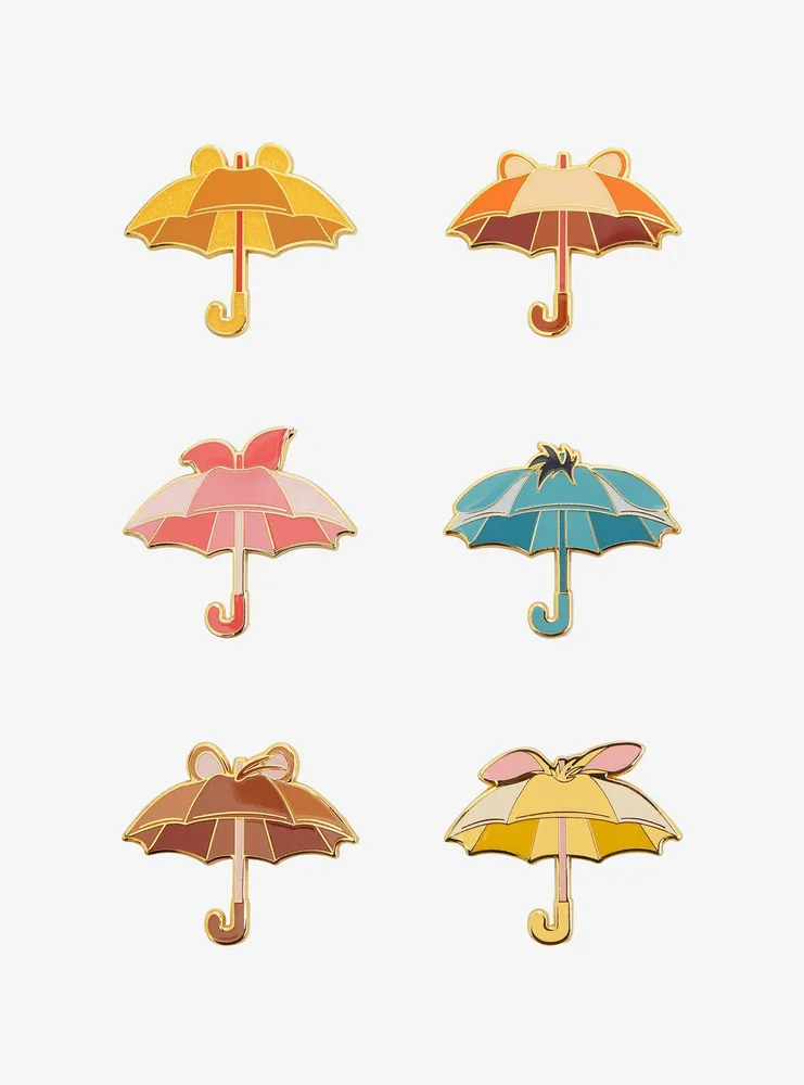 Loungefly Disney Winnie the Pooh Character Umbrella Blind Box Pin