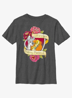 Disney Lady and the Tramp Build Memories Youth T-Shirt